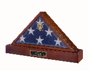 Burial Display case for flag