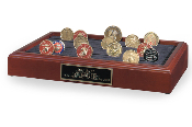 Challenge Coins Rack - 11 Row 