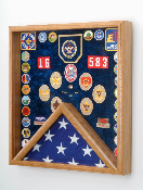 Scout flag display, Scout display case, Scout gift